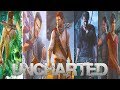 UNCHARTED The Complete Saga All Cutscenes Movie (Uncharted Lost Legacy, 1,2,3,4)