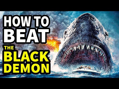How To Beat THE DEMONIC SHARK In "The Black Demon"