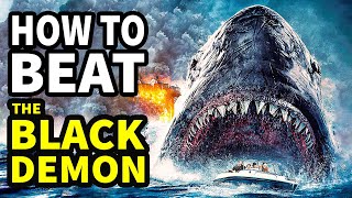 How To Beat THE DEMONIC SHARK In The Black Demon