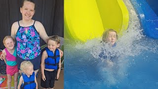 Lagoon Waterpark Challenge Will She Ride EVERY Waterslide? Who Throws the Giggest Fit?