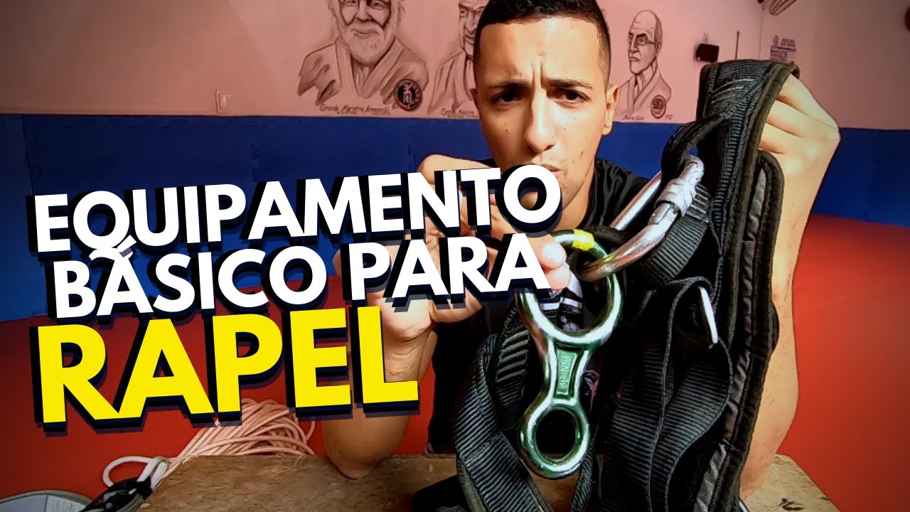 Equipamentos Necessários para PRÁTICA DO RAPEL