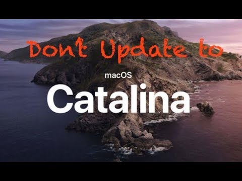 Why You Shouldn’t Upgrade to Mac 10.15 Catalina
