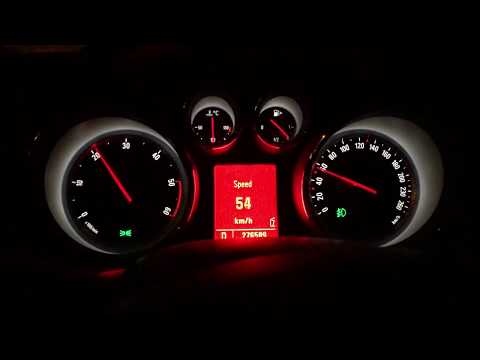 Opel insignia 2.0 CDTI, 96kw, 2011, Aceleration 0 - 100 km / h.