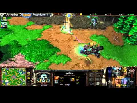 Wc3 Replay Of The Year Candidate CaptianAmerika (O) vs Machiavelli (U)