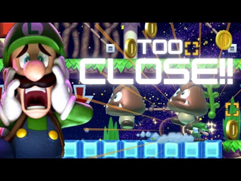 Nearly Impossible Levels! Super Mario Maker 2!