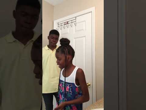 Brother and sister Goals😍😍 They can Sing! @briannnlouis @brookieallday1