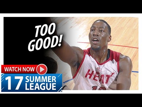Bam Adebayo Full Highlights vs Spurs (2017.07.08) Summer League - 18 Pts, 10 Reb, SICK!