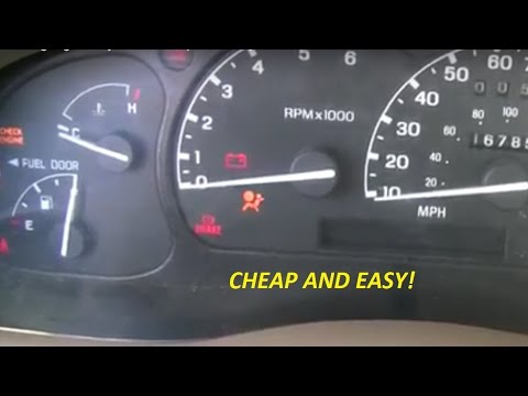 Airbag Light Stays On - Cheap and Easy Fix!