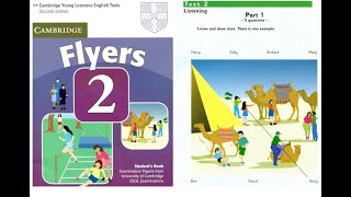 Flyers 2 - Test 2 (with answer keys) Có đáp án cuối mỗi phần