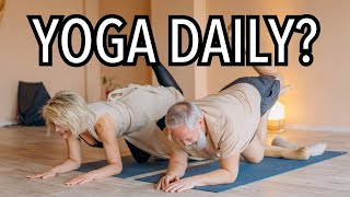 Download lagu Over 50 3 Yoga Poses You Should Do Daily WHY... mp3