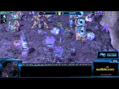 MC vs HwangSin game 1 in week 8 at the NASL Season 4