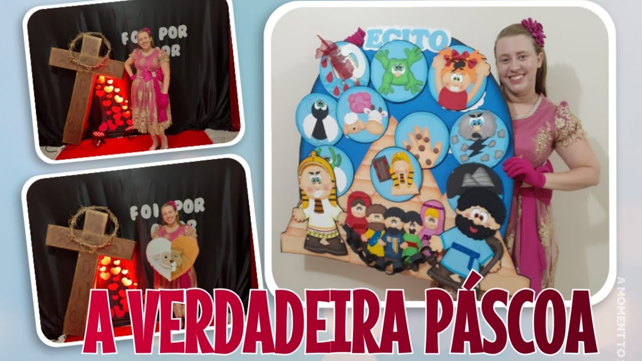 A VERDADEIRA PÁSCOA - Ministração com a Tia Sisi