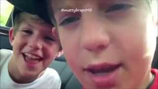 MattyB and Josh lip singing How To Love (MattyB cover)