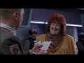Arnold Schwarzenegger Tries To Evade Michael Ironside In Robotic Drag In Total Recall 1990