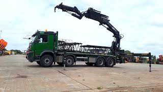 Купить автокран Volvo FMX460 + HIAB 622 E-6 HIPRO 16m + Fly Jib 11m - Изображение 4 | Machineryline LV Автокран Volvo FMX460 + HIAB 622 E-6 HIPRO 16m + Fly Jib 11m | Изображение 4 - Machineryline