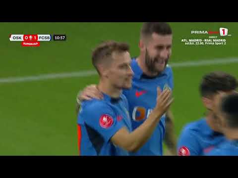 GOOOL! Sepsi - FCSB 0-2. Șut FABULOS reușit de Olaru! Roș-albaștrii au început perfect meciul