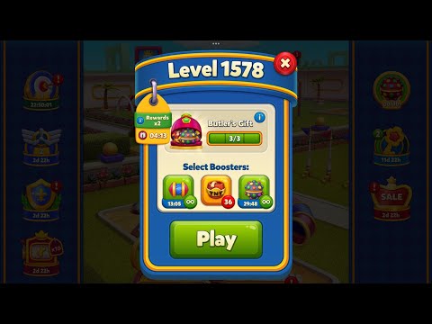 Royal Match - King Robert - Level 1578 (last move clearance)