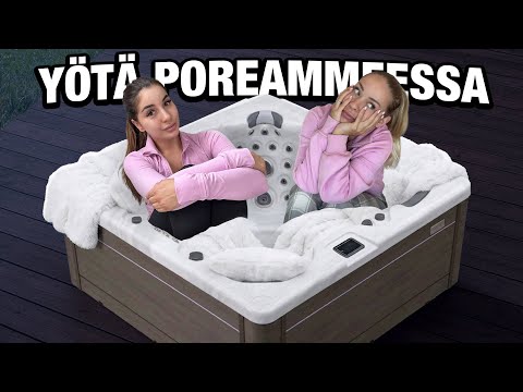 Yötä poreammeessa?