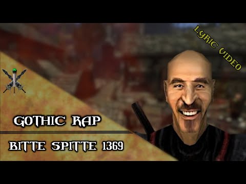 GOTHIC RAP || BITTE SPITTE 1369 || Pedro, der Novize [Lyric Video]