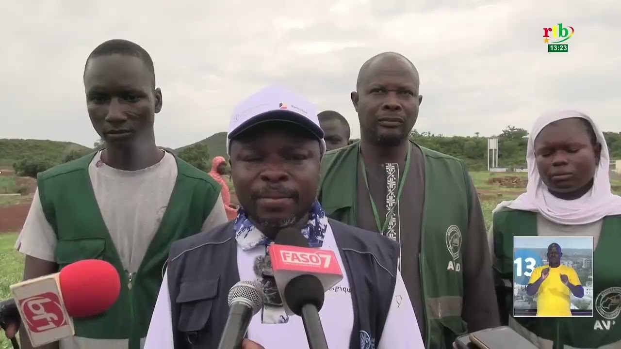Le Vice-premier ministre de la Belgique en visite terrain dans la région les Koulsé