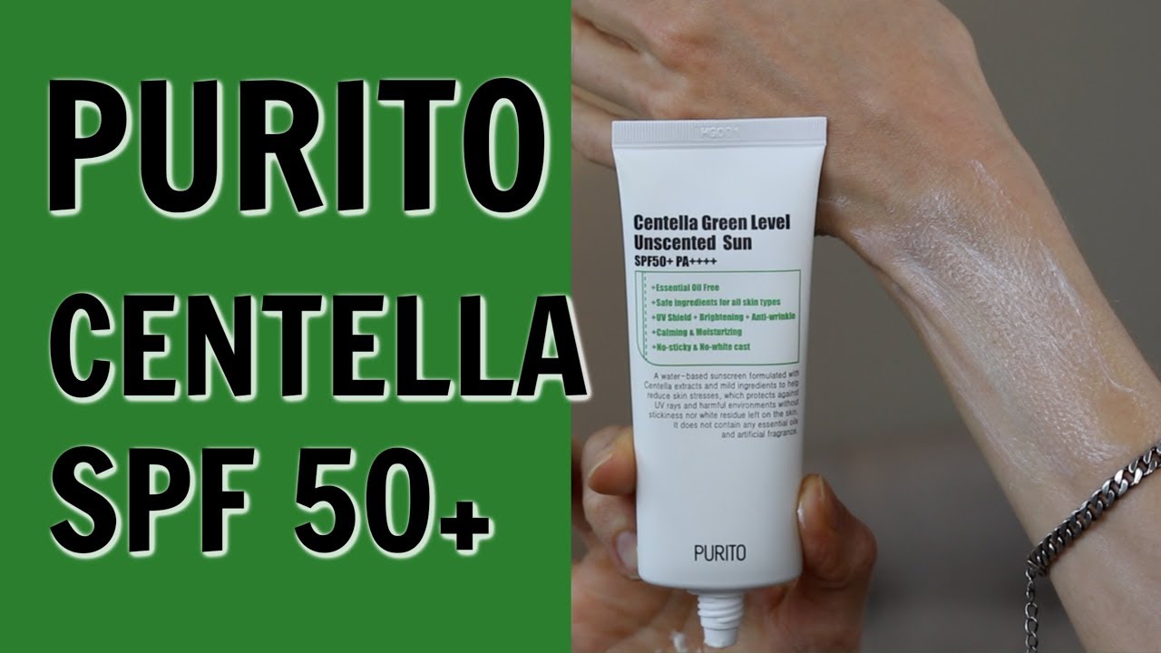 Purito Centella Green Level Unscented SPF50 Review| Dr Dray