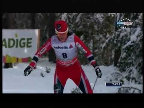 2013/14 fondo 15 km tl gundersen donne Dobbiaco (Tour de Ski) - Jacobsen, Johaug, Kylloenen