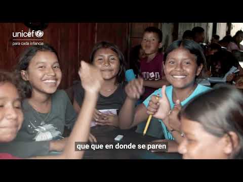 UNICEF apoya espacios temporales de aprendizaje para que niños y niñas puedan volver a la escuela