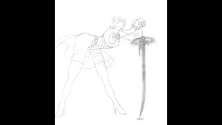 ２B描く「雑談ゆっくりお絵描き配信」chiharu