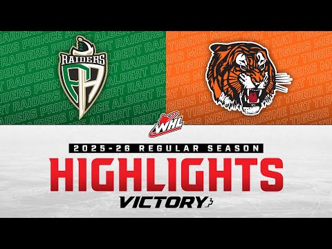 Prince Albert Raiders at Medicine Hat Tigers 01/17 | WHL Highlights 2025-26