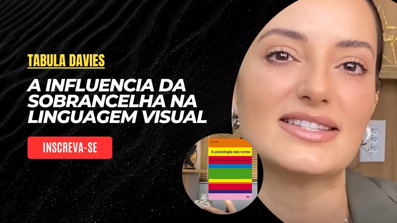 A influencia da sobrancelha na linguagem visual, a influencia que ela tem na nossa comunicação