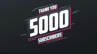 5K Subscribers Celebration 5000 YouTube Channel Su