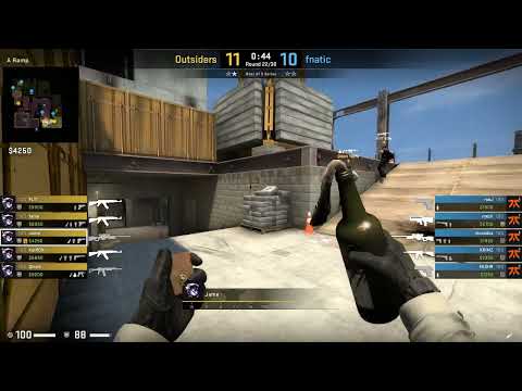 Round 22 Default A Outsiders   Outsiders vs fnatic