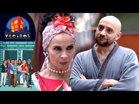 Magdalena se convierte en Lady Tanque de Gas | Vecinos - Distrito Comedia