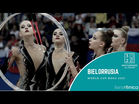 Bielorrusia (3 aros + 2 mazas) - World Cup Bakú 2021