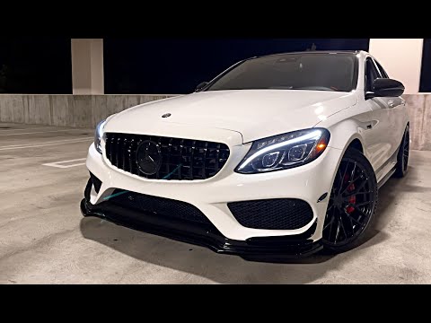 Mercedes W205 C-Class C300/C400/C450/C43 - AMG Bumper Trims
