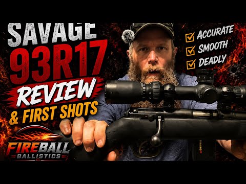 Savage 93r17 review and first shots