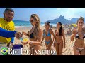 Rio de Janeiro Leblon Beach Walk Brazil 🇧🇷