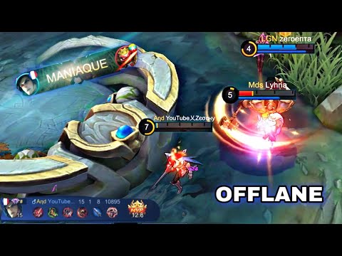 UNKILLABLE OFFLANE LEOMORD ! MANIAC !! - zeochy mlbb