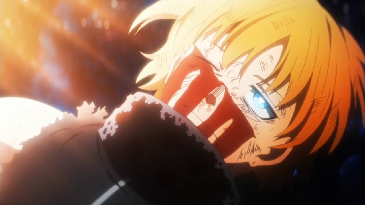 Arthur Dies |4K| Fire Force S3E21