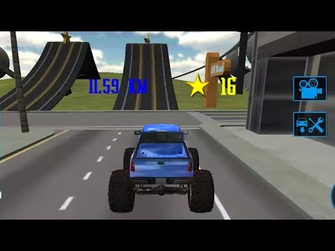 MONSTER TRUCK DRIVING SIMULATOR 3D Game - Free Trucks Video Games - Truck Games To Play - Truck Game Video