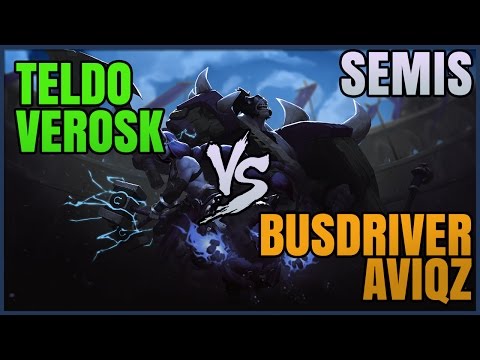 Semi Finals - Teldo & Verosk vs Busdriver & Aviqz  - Battlerite Playtourney Qualifier