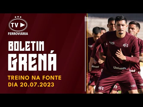 [BOLETIM GRENÁ] Treino dia 20.07.2023