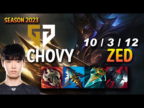 Gen Chovy ZED vs IRELIA Mid - KR Ranked