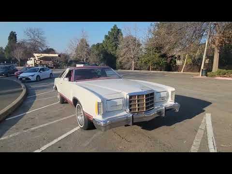 1977-79 thunderbird lowrider ford Ltd lincoln continental lowrider on cragar ss supremes wheels