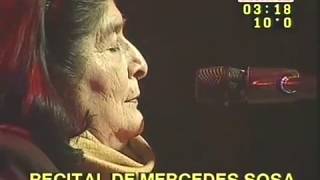 Mercedes Sosa _ Nada   _ Mar Del Plata 2006