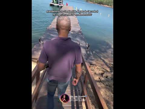 Atendimento no Condomínio Águas do Cerrado II no Lago Corumbá IV em Alexânia/GO