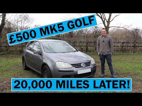 The £500 Mk5 Golf - A Year and 20,000 Miles Later!