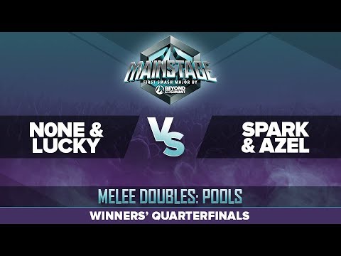 n0ne/Lucky vs Spark/Azel - Winners' Quarterfinals: Melee Doubles Pools - Mainstage