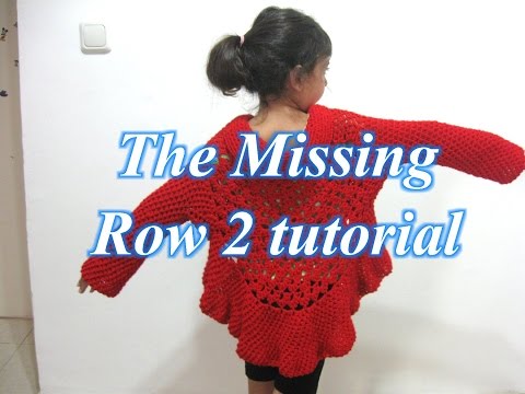 Learn To Crochet A Stylish Circle Cardigan With Butterfly Stitch - Part 1 Video