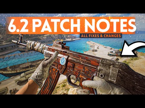 UPDATE 6.2 PATCH NOTES: All Weapon, Vehicle & Soldier Fixes! - Battlefield 5